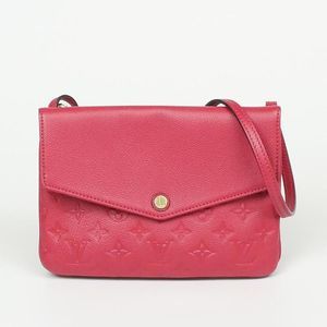 Louis Vuitton Twice Dahlia Shoulder Bag Amplant Leather
